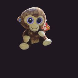 Ty's Beanie Boos Coconut The Monkey 