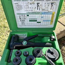 Knock Out Tool Set