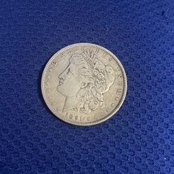 1891 Morgan Silver Dollar 