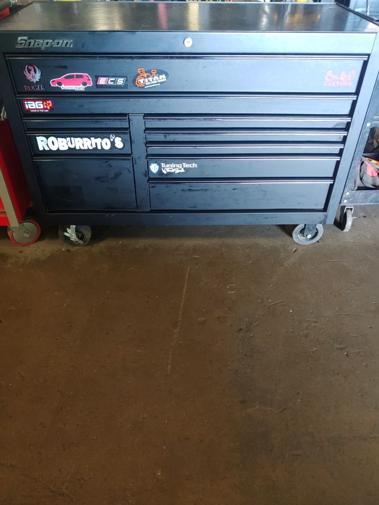 Snap on tool box