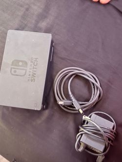 Nintendo switch doc, charter & HDMI cord