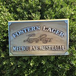 Collectible Vintage Advertising Sign Man Cave