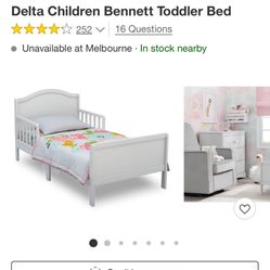 Toddler Bed - BRAND NEW IN BOX
