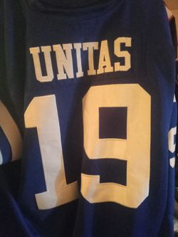 Johnny Unitas throwback jersey