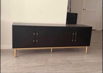 Threshold Black TV stand