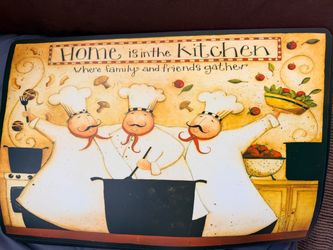 Chef Kitchen Decorative Placemat