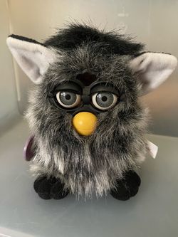1999 Vintage Gray and black Furby