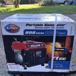 All power portable generator