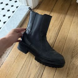 Zara Black Ankle Boots