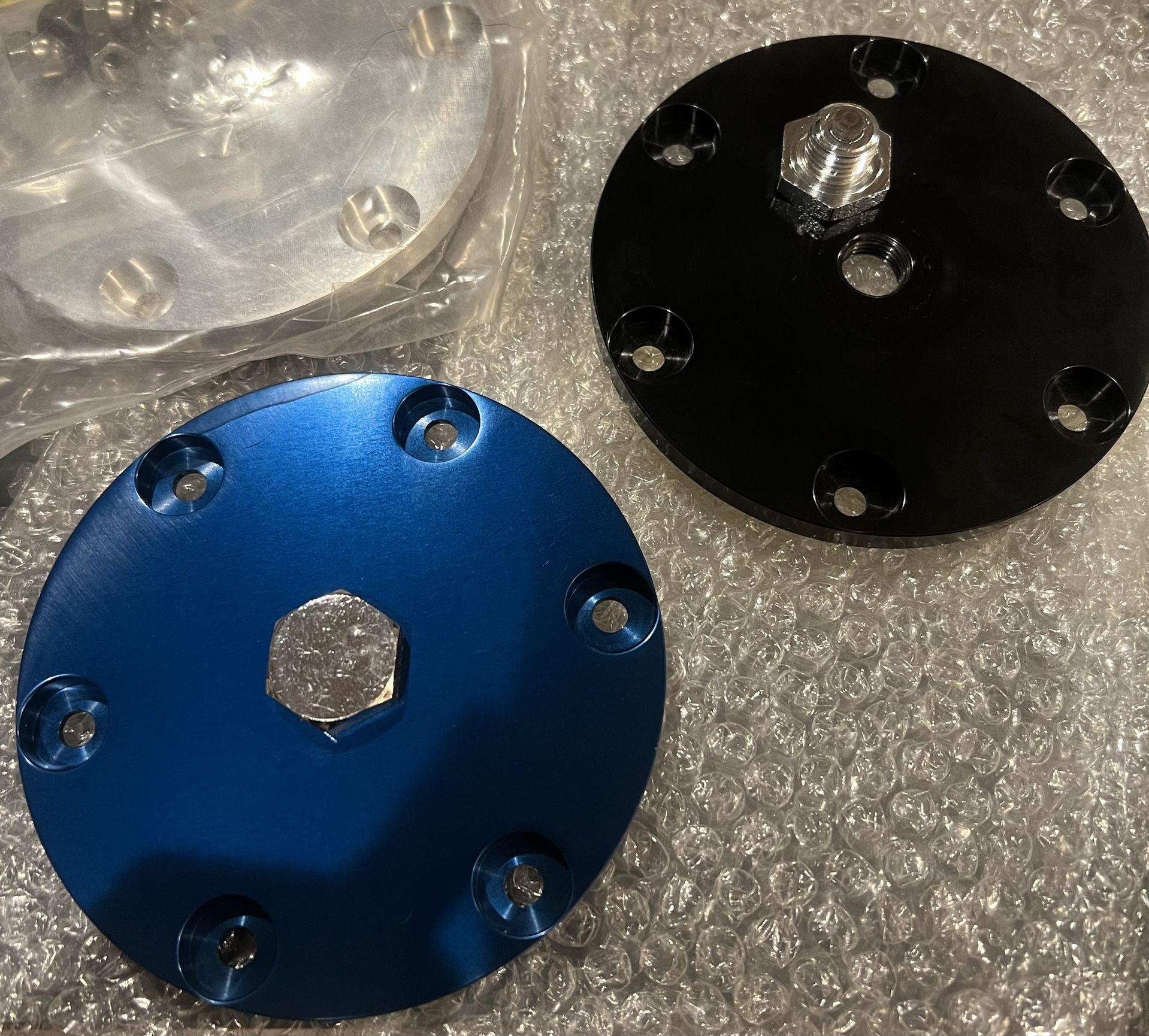 Billet Aluminum VW Oil Drain Sump Plate