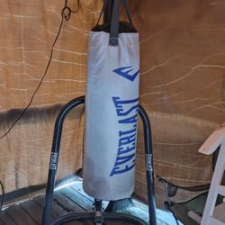 Everlast Punching Bag With Stand