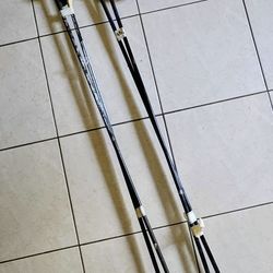 48" Ski Poles - carbon fiber $38 / pair 