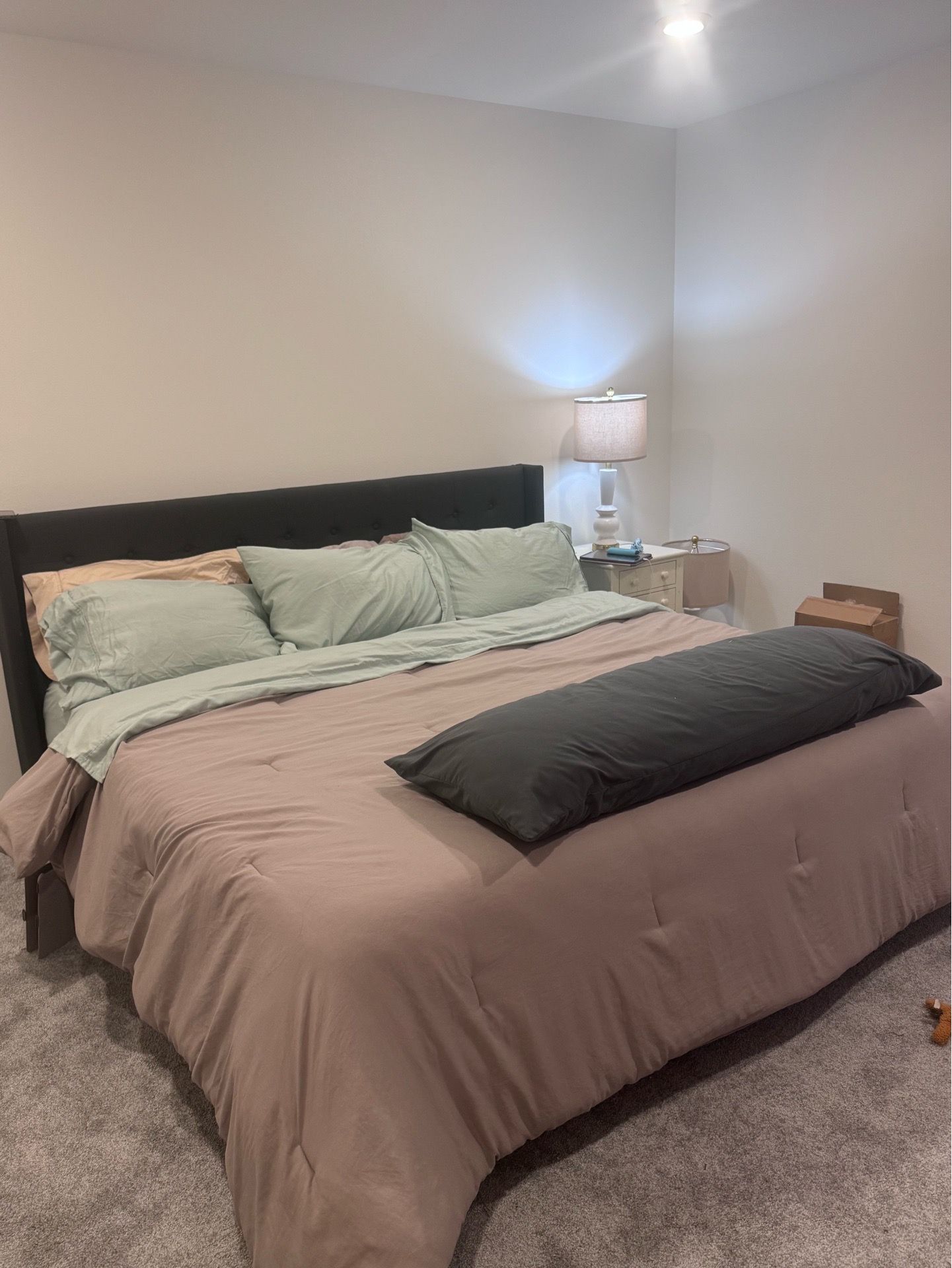 Free king size bed frame.