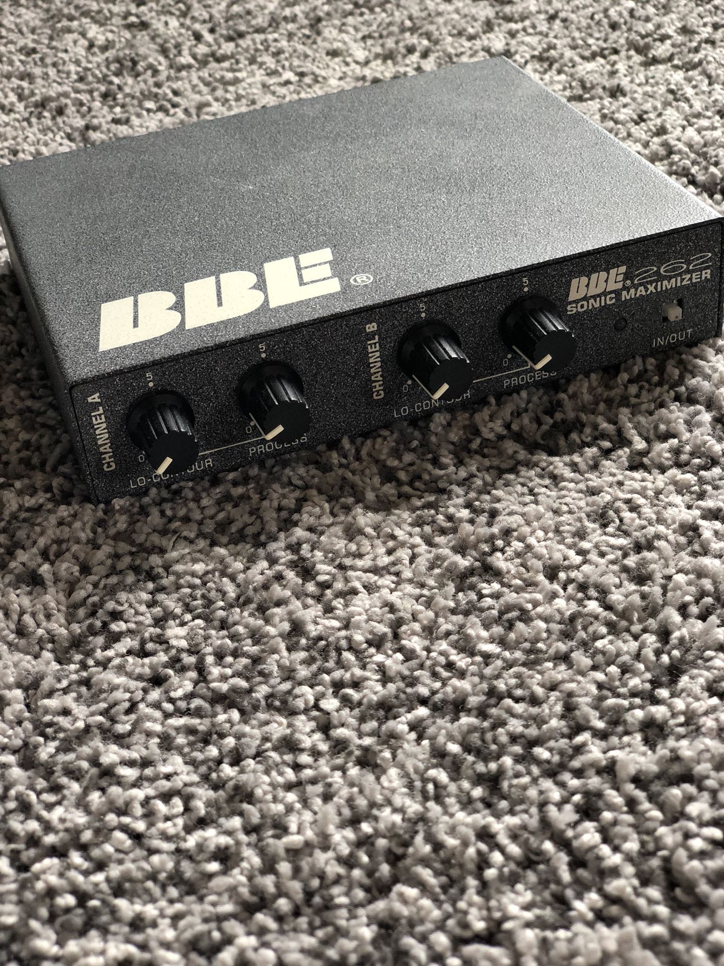 BBE 262 sonic maximizer
