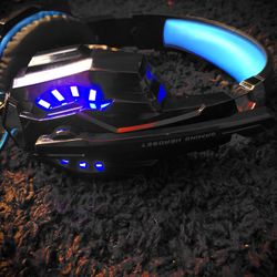LED Gaming Headset For PS4 PC 