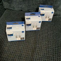 3 Boxes Of Philips Appliance 2 Pack Light Bulbs
