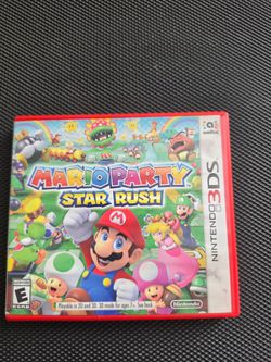 Mario Party Star Rush Nintendo 3DS Case ONLY No Game