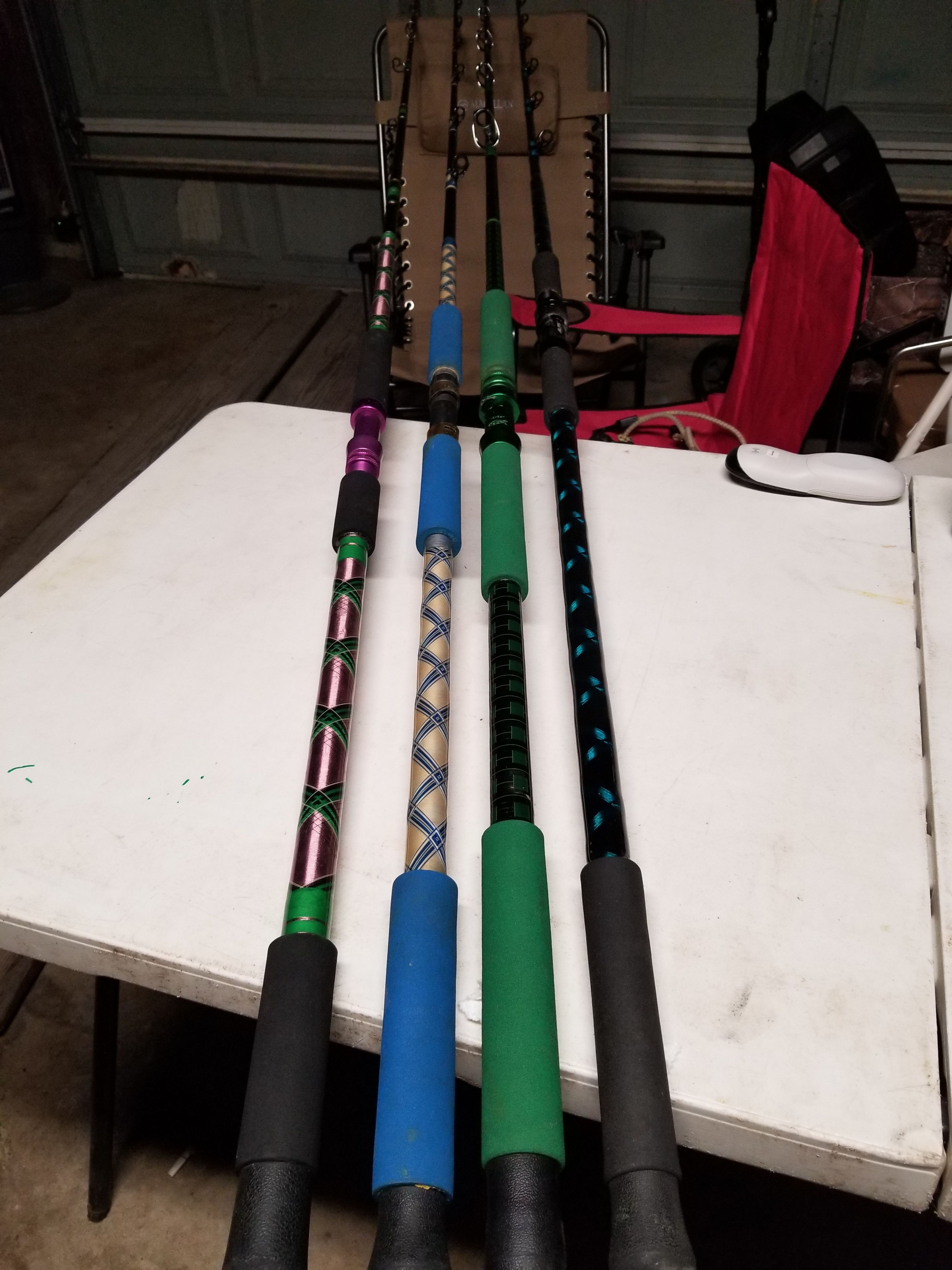 FTU custom surf rods
