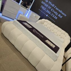 ✨️ King, Cal King, Queen Bed Frame ✨️ Furniture Sectionals, Bedrooms, Dining Avail
