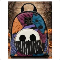 Disney The Nightmare Before Christmas Sally & Jack Skellington Mini Backpack