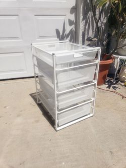 Metal Storage basket drawer Unit