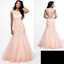 New With Tags Brit Cameron Size 6 Mermaid Prom Dress & Formal Dress $99