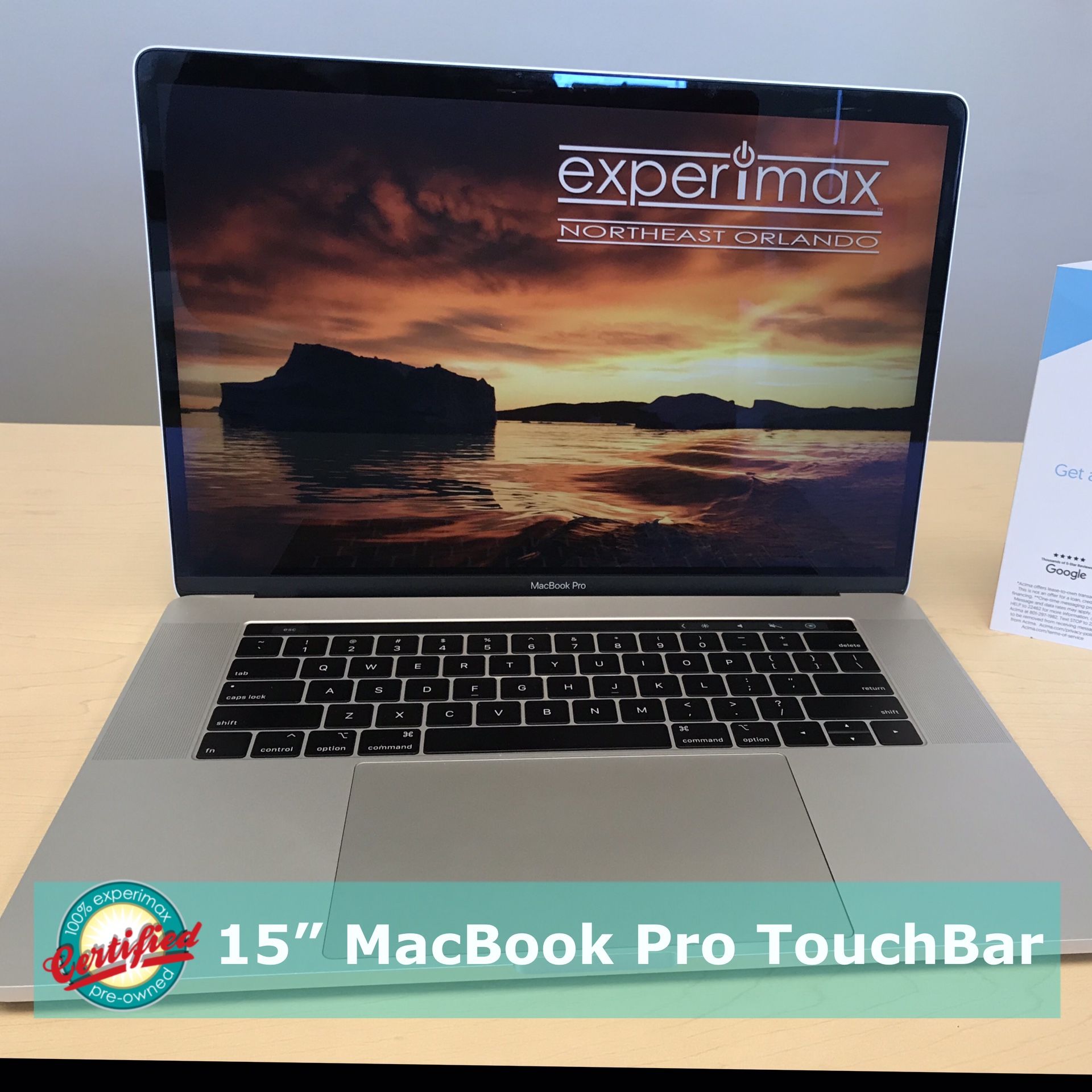 15” MacBook Pro TouchBar