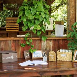 Wedding Card Box & Guest Book Sign