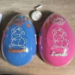 Personalized Easter bunny And Easter Egg 