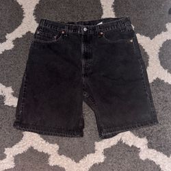 Levi Black Jorts W36 