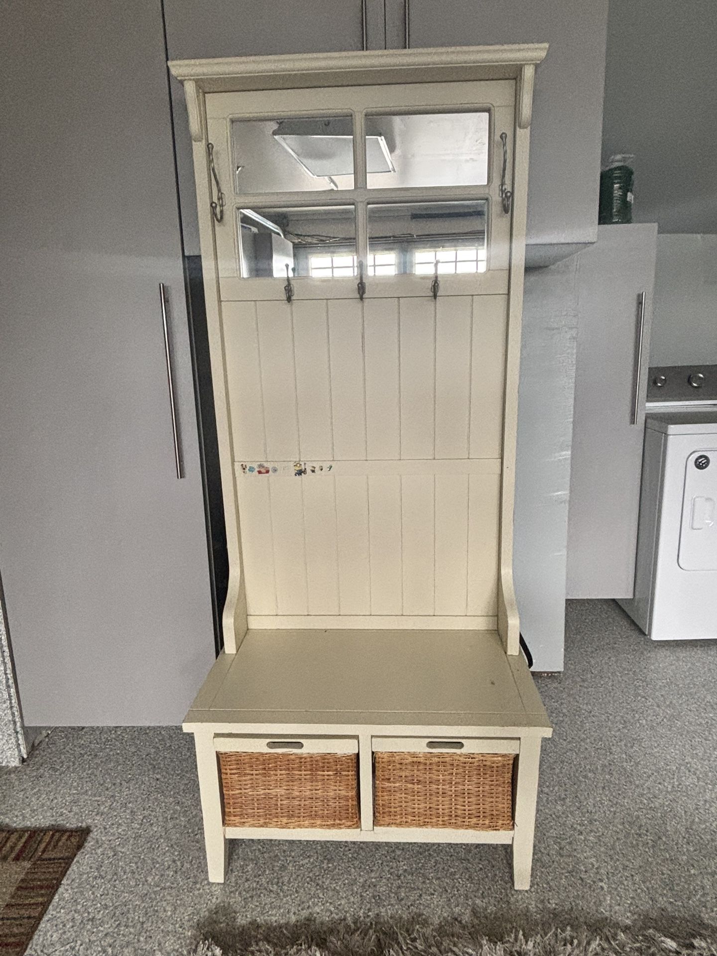 2 Drawer Storage And Jacket Shelf Very practical