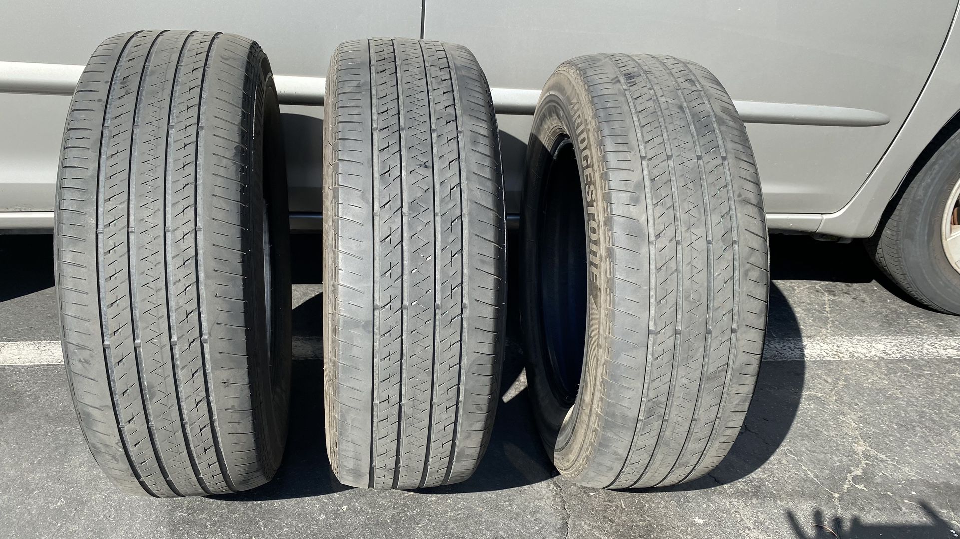 3 Bridgestone Ecopia 235/65R17 Good Tread Tires