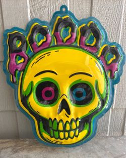 Retro Halloween wall art