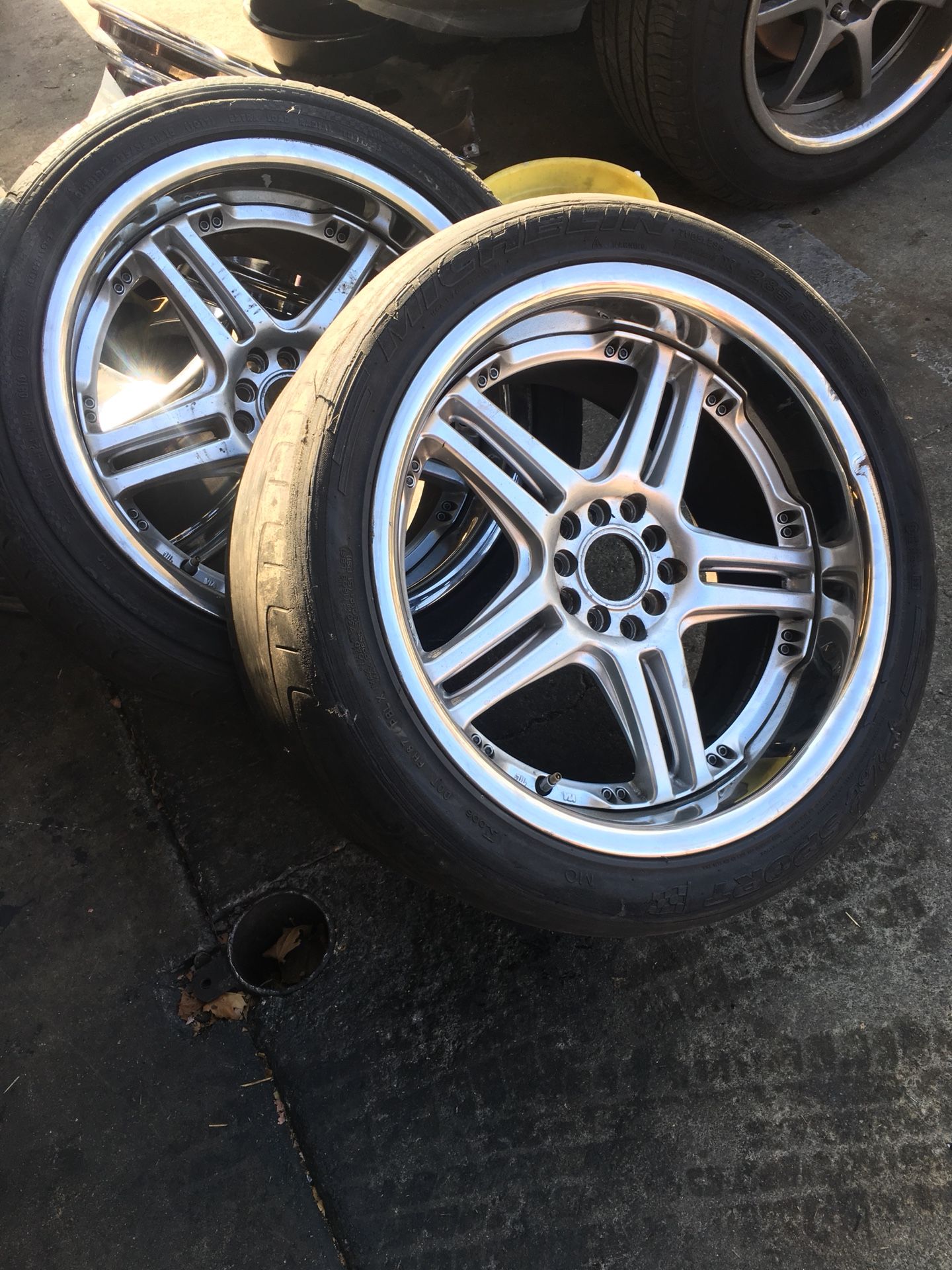 2 18 inch xxr sportmax 502 wheels