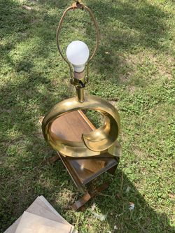 Brass lamp