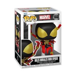 Funko POP Marvel: Spider-Man Comics - Miles Morales Iron Spider - 1/6 Odds for Rare Chase Variant - Marvel Comics - Collectable Vinyl Figure - Gift Id