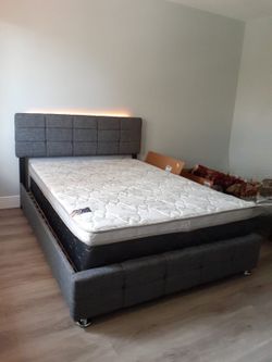 NEW FULL-SIZE PILLOW TOP MATTRESS AND BOX SPRING