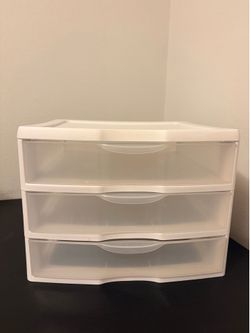 3-Drawer Storage Unit