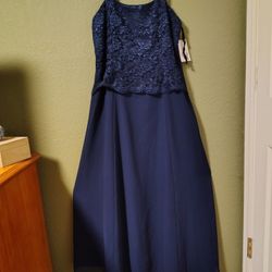 Prom Dress Size Lg 56" Tall Brand New
