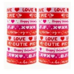 New & Packaged Valentine's day 💘💌 writs bands 20 piece. $1 each or 20 pieces for $10

Nuevos Y Empaquetados 🩷💌 San Valentin.
20 piezas. $1 Cada Un