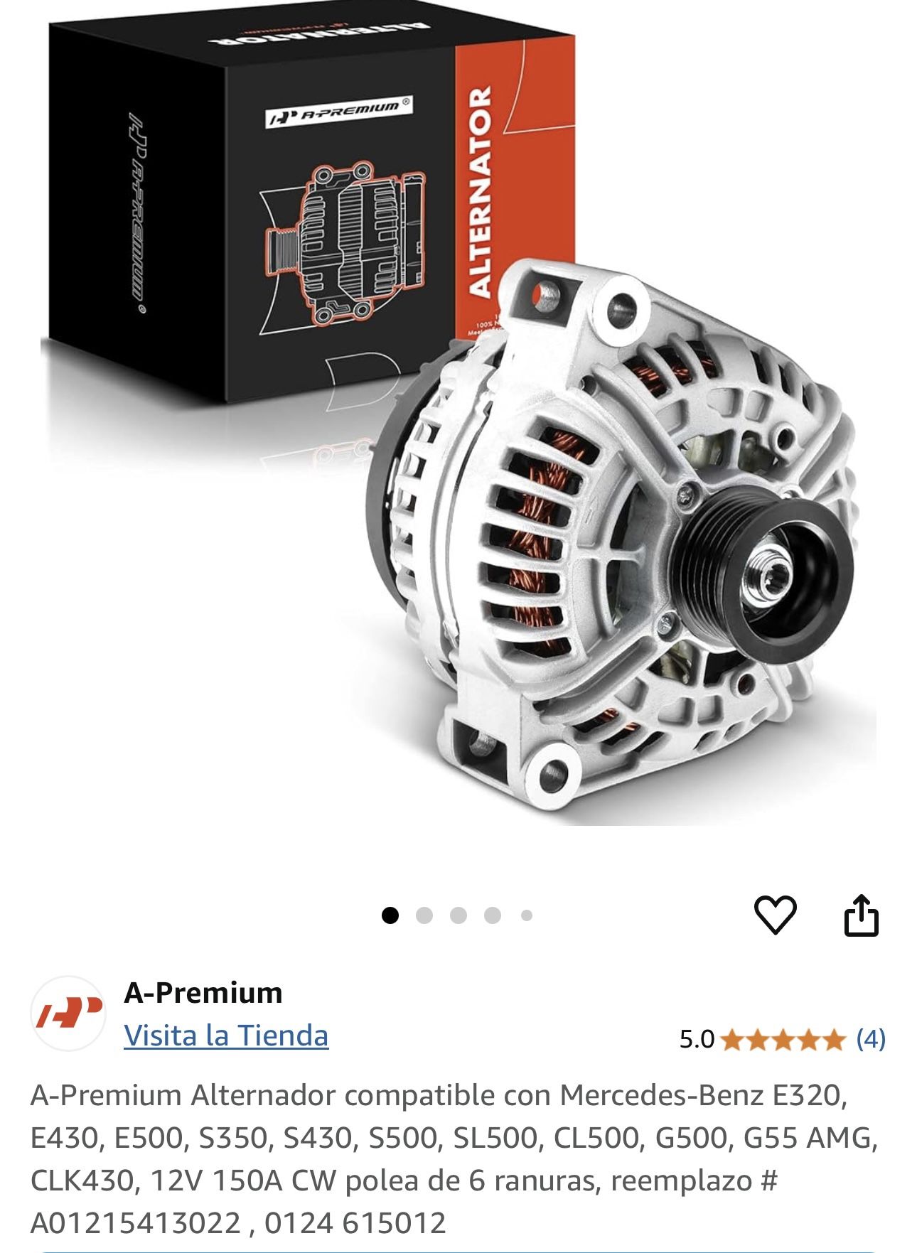 Alternator For Mercedes