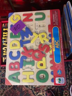 New wooden Alphabet puzzle