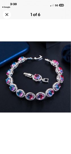 Mystique topaz bracelet