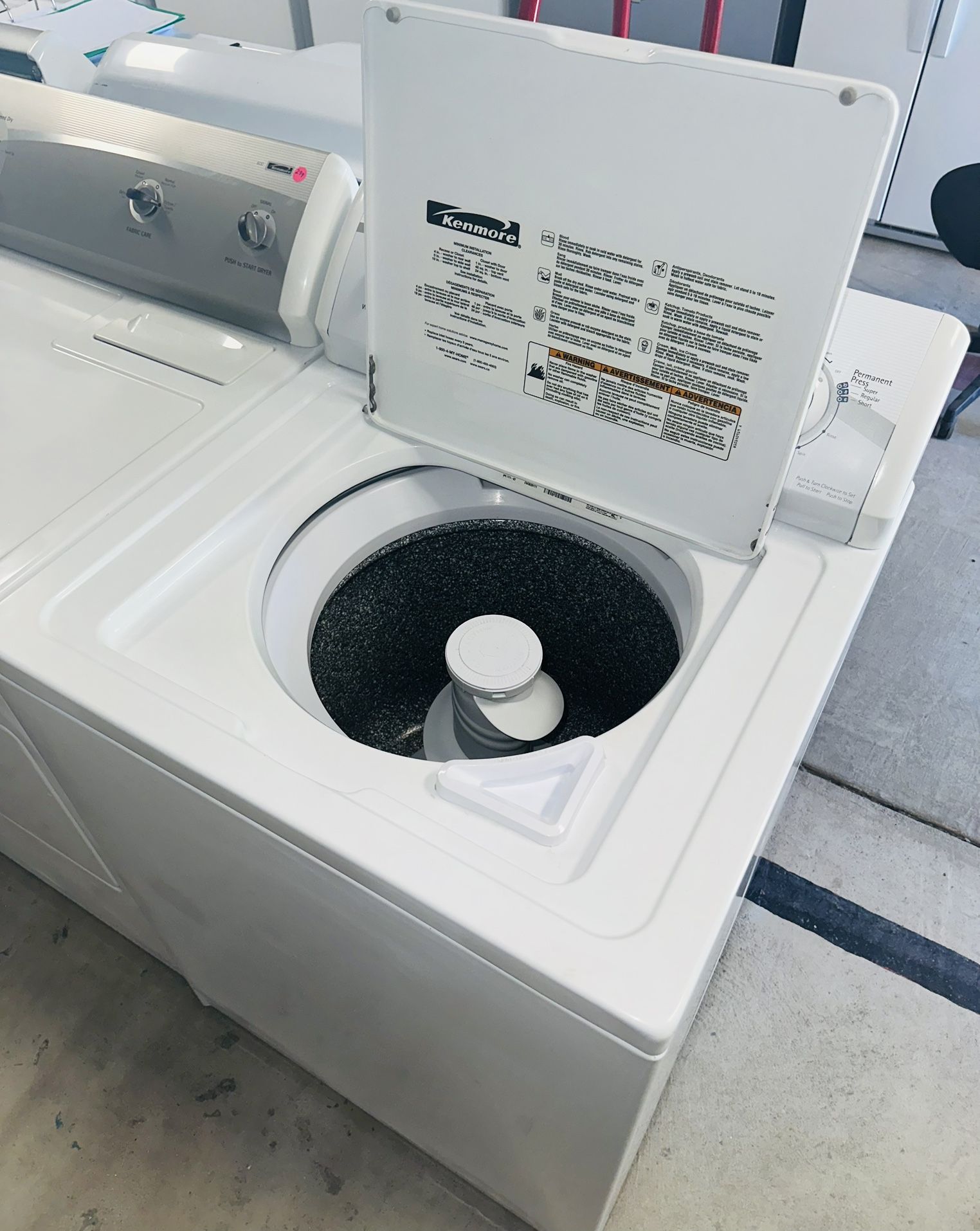 Refurbished Topload Washer Kenmore