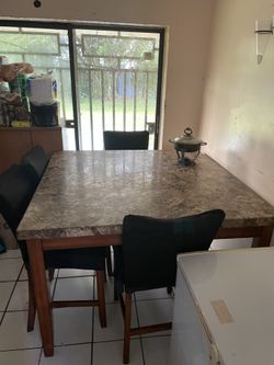 Dinning Table Marble Top