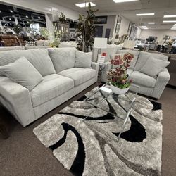 2 Pc Sofa And Loveseat 