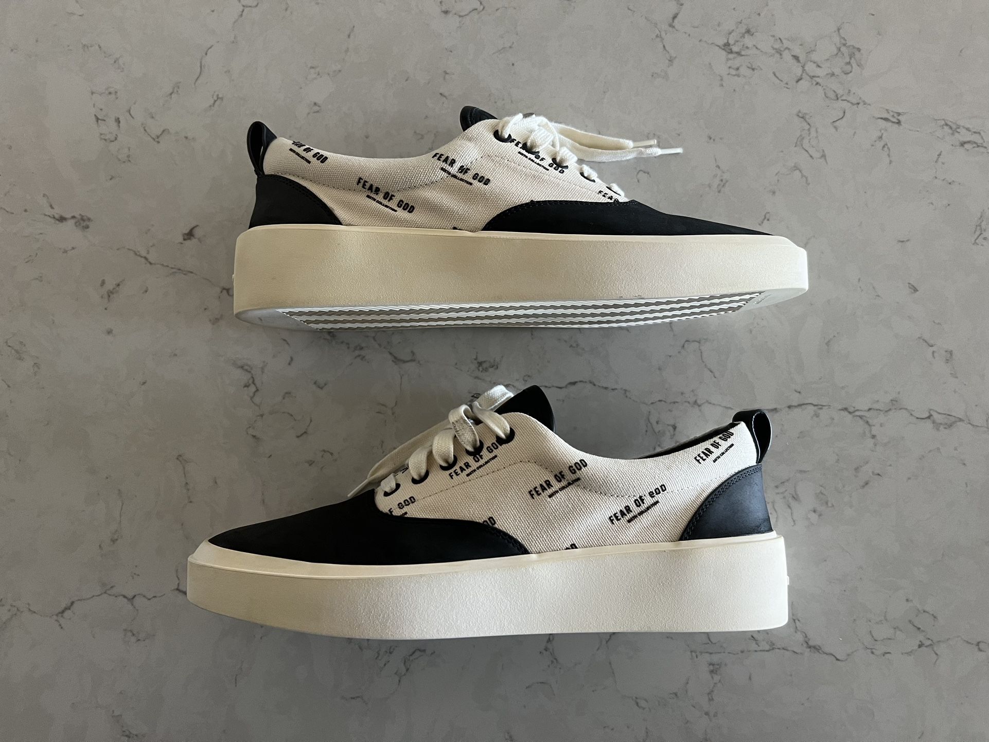 RARE FEAR OF GOD 101 skate low lace up sneaker sz 44 us 11  display picture 3