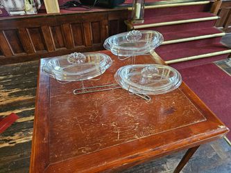 Three tier serving dish
