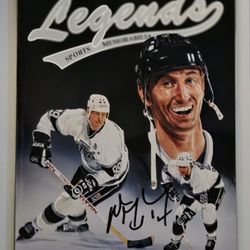 Wayne Gretzky Autographed Magazine