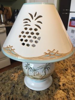 Lennox British colonial candle lamp